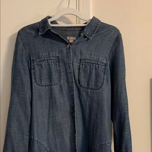 J. Jill Tencel Chambray Tunic